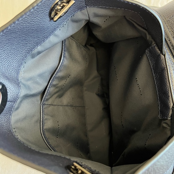 COACH Women's Turnlock Edie Leather Bag - Picture 9 of 10